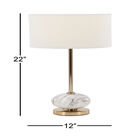 Gold Metal Glam Table Lamp, , alternate image number null