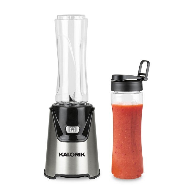 Kalorik® Personal Sport Blender with 2 Tritan Bottles, STAINLESS STEEL, hi-res image number 0