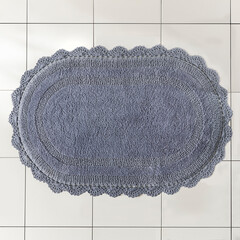 Oval Crochet Bath Rug