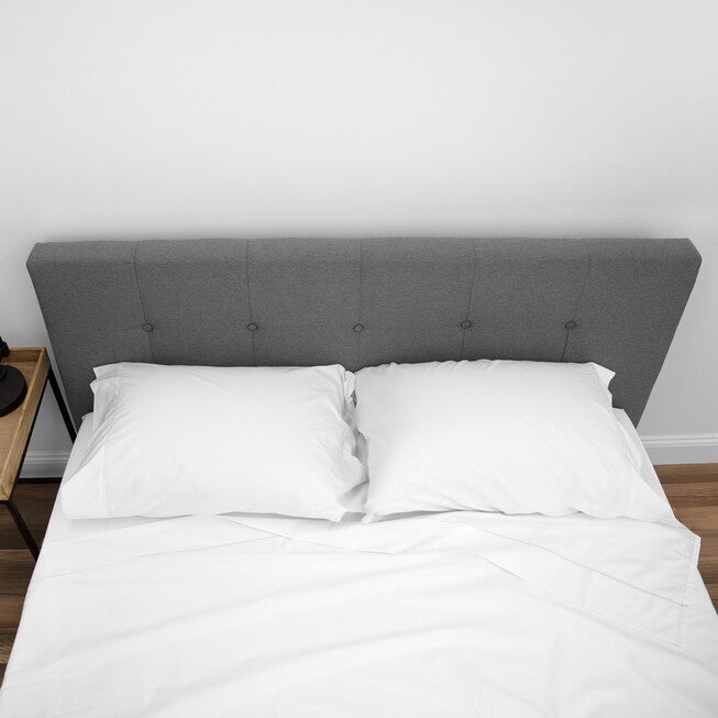 SensorPEDIC Ice Cool 400 Thread Count Cotton-Rich White Sheet Set, , alternate image number 2