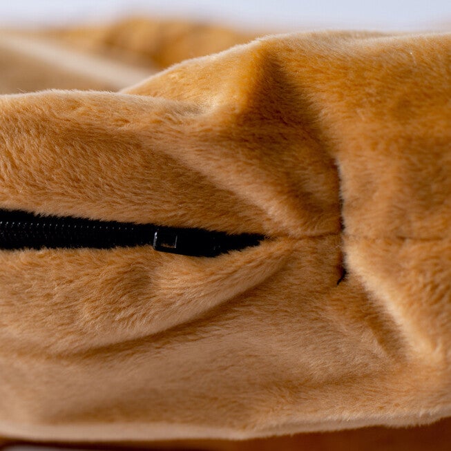 Bolstered Pet Bed and Mat, ultra-soft Dog Bed, Brown, Medium, , alternate image number null