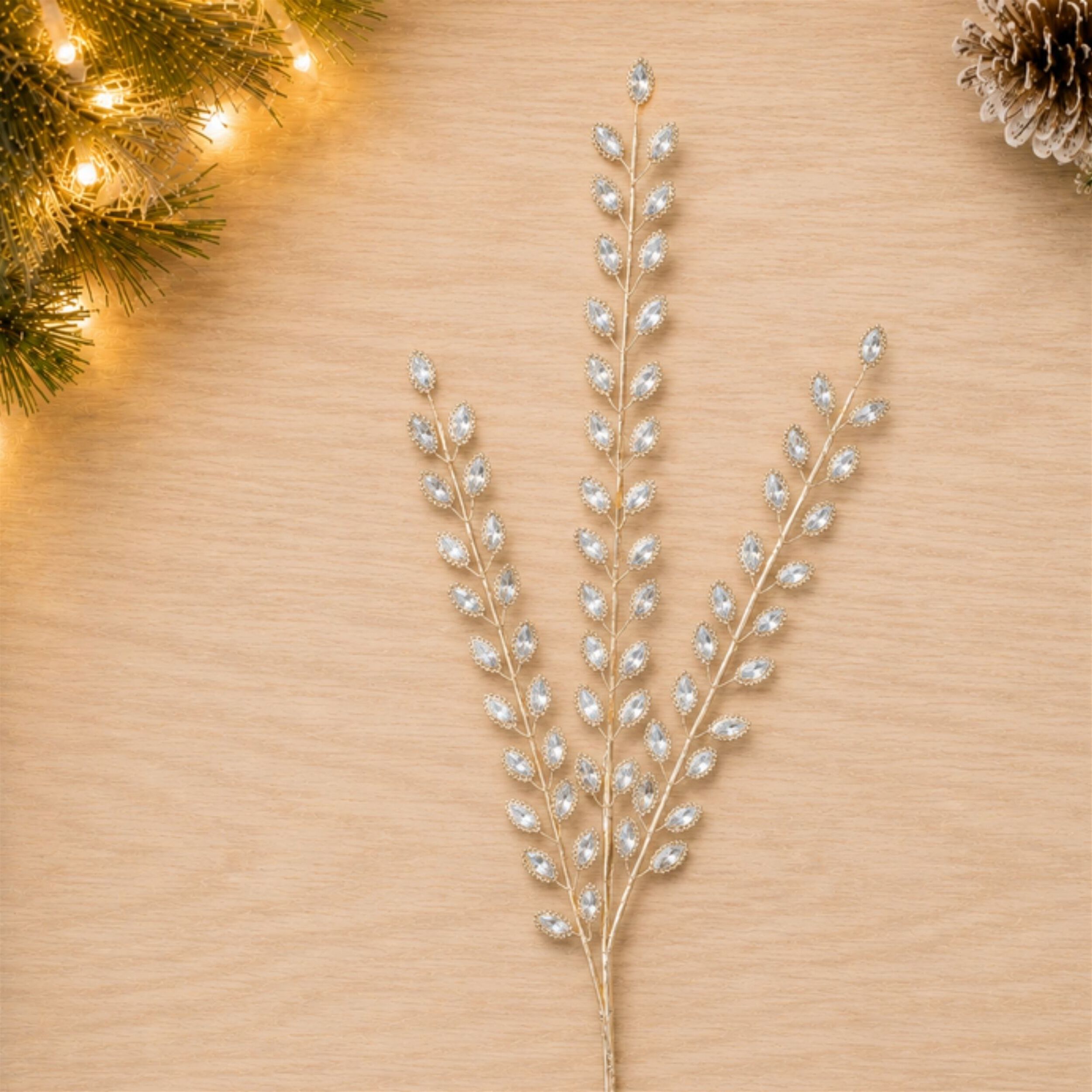 Jewel Bead Spray (Set of 2), GOLD, alternate image number 2