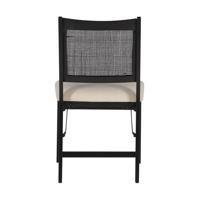 Beaux Cane Back Black Folding Chair Folding Dining Chairs, , alternate image number null