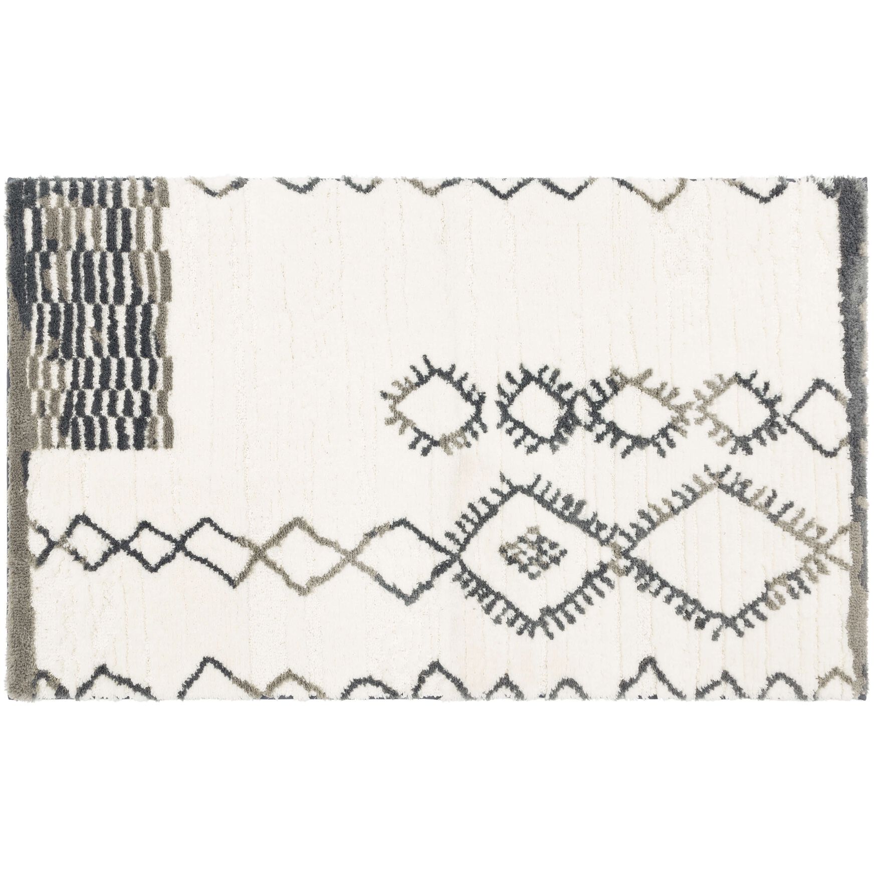 Sahara Bath Rug, GREY, hi-res image number 0