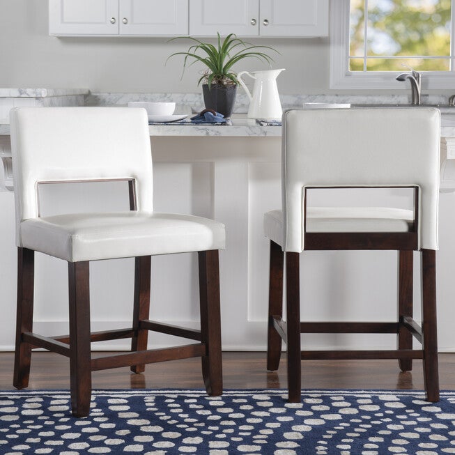 Vega Counter Stool White 24, , alternate image number null