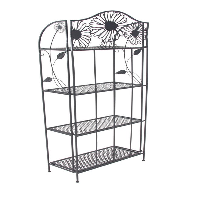 Black Iron Traditional Baker'S Rack, , alternate image number null