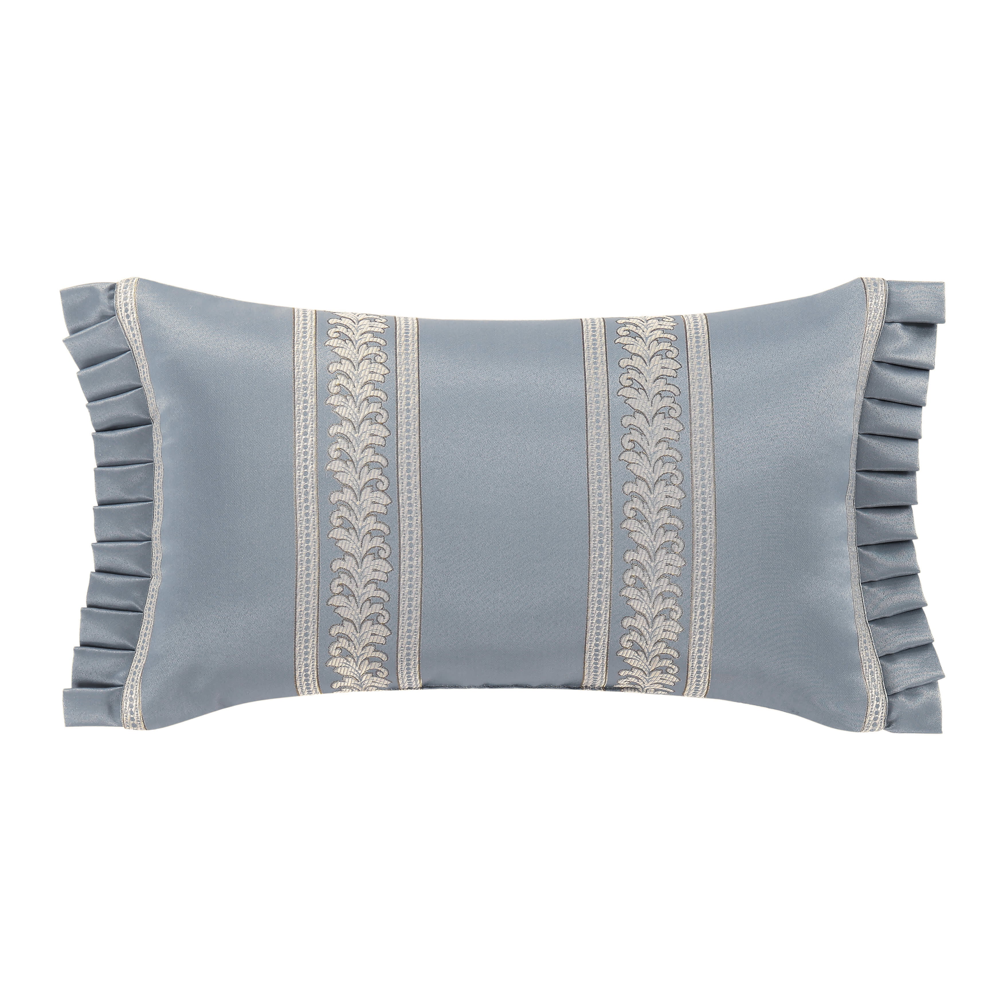 Lorenzo Boudoir Decorative Throw Pillow, BLUE, hi-res image number 0