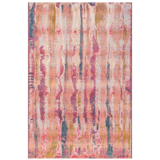 Liora Manne Marina Reflection Indoor/Outdoor Rug, BLUSH, hi-res image number null