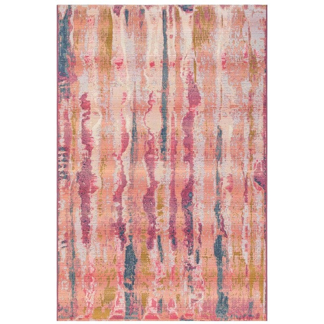 Liora Manne Marina Reflection Indoor/Outdoor Rug, BLUSH, hi-res image number 0