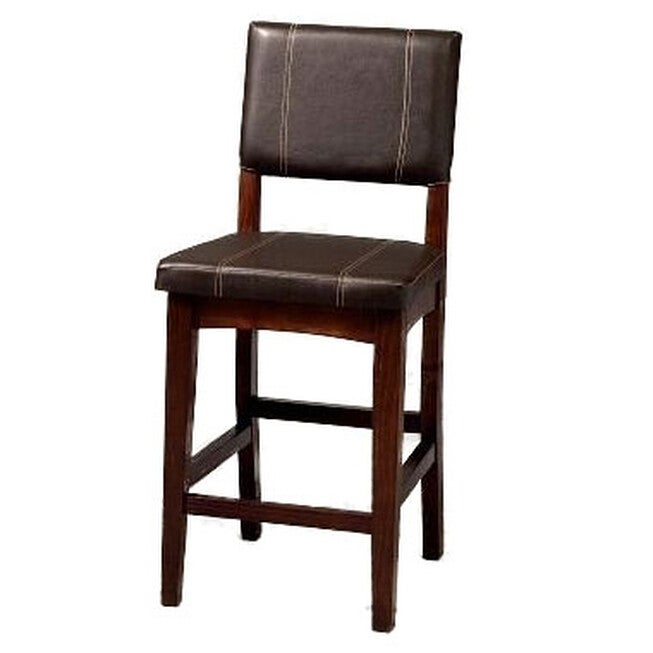 Counter Stool, 17¾"Wx19½"Dx24 inchesH, BROWN, hi-res image number null