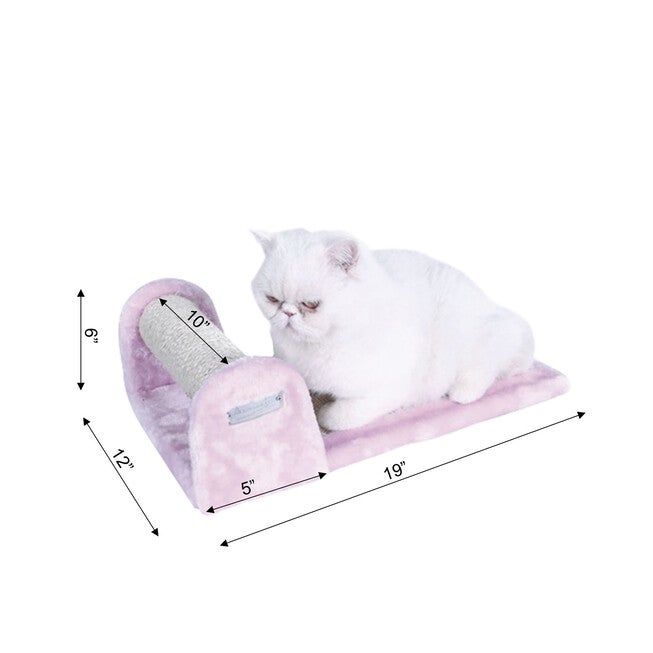 Real Wood Rolling Cat Scratcher Toy, Sisal Scratching Board, , alternate image number 8