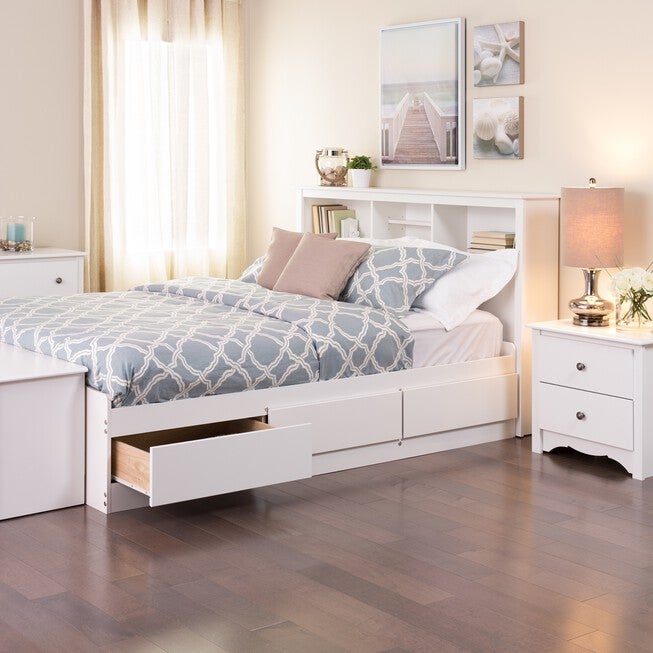Full Mate’s Platform Storage Bed with 6 Drawers, , alternate image number null