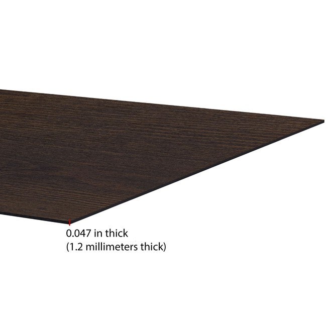 Nexus Espresso 6x36 Self Adhesive Vinyl Floor Planks - 10 Planks/15 sq. ft., , alternate image number null