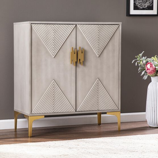 Lantara Modern Storage Cabinet, GRAY, hi-res image number null