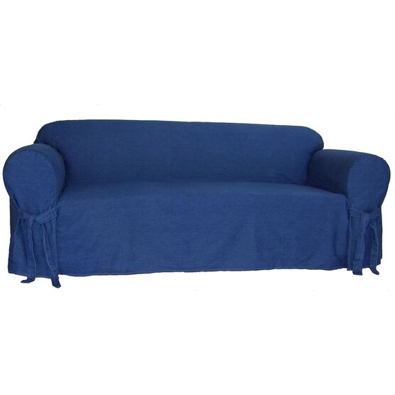 Heavy Denim 1-Pc. Slipcover , DENIM BLUE, hi-res image number null
