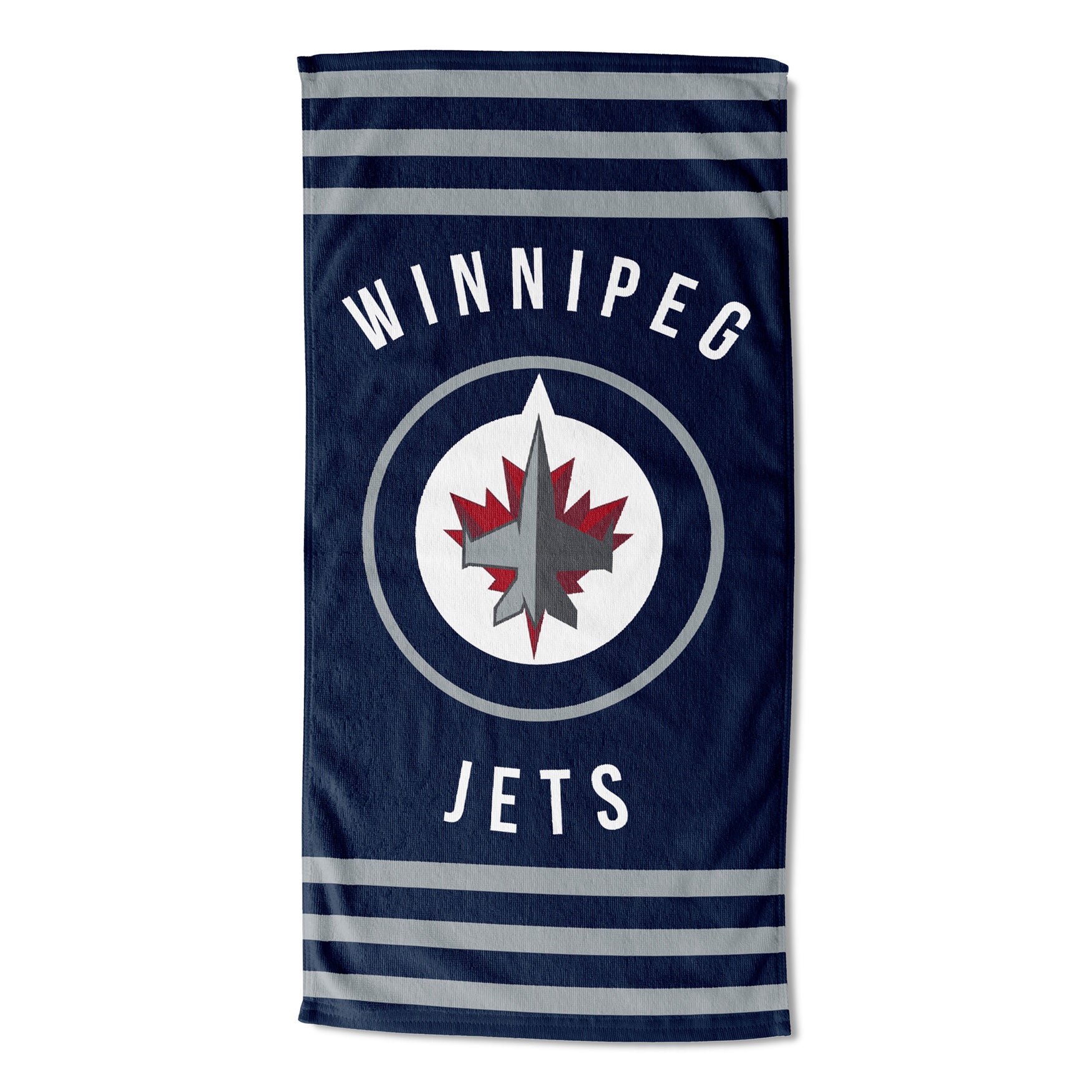 Winnipeg Jets Stripes Beach Towel, MULTI, hi-res image number 0