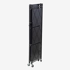 4-Tier Metal Folding Shelf on Wheels, , alternate image number null