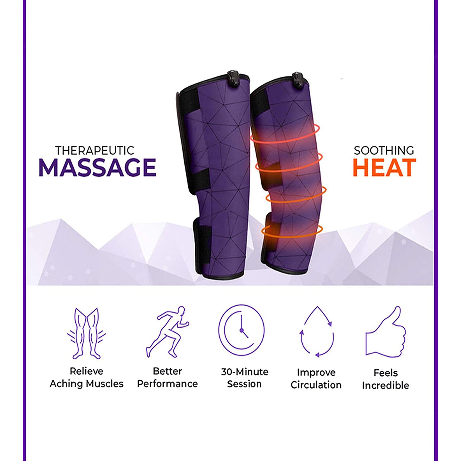 Thermosage Ems 8 In 1 Total Leg Massage Wellness, , alternate image number 5