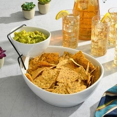 Gracious Dining 2-Tier Chip and Dip Serving Set