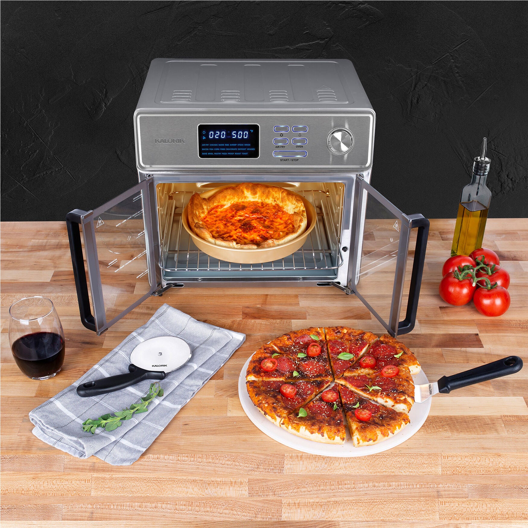 Kalorik MAXX “Tower of Pizza&quot; 6-Piece Pizza Set, , alternate image number 10