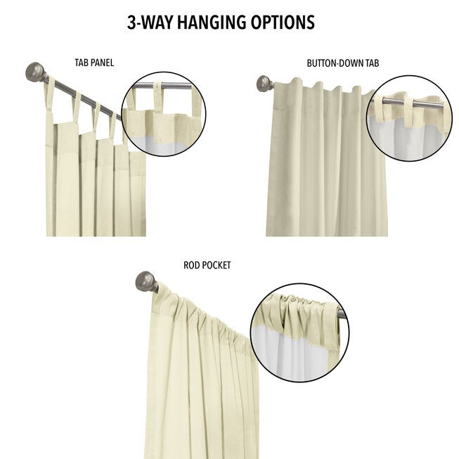 Weathermate Topsions Room Darkening Curtain Panel Pair, , alternate image number 18