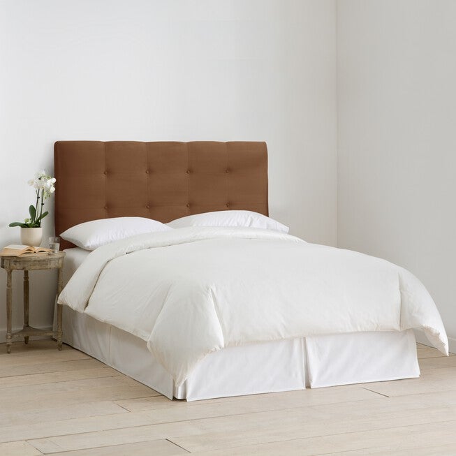 Microsuede Tufted Headboard, , alternate image number 5