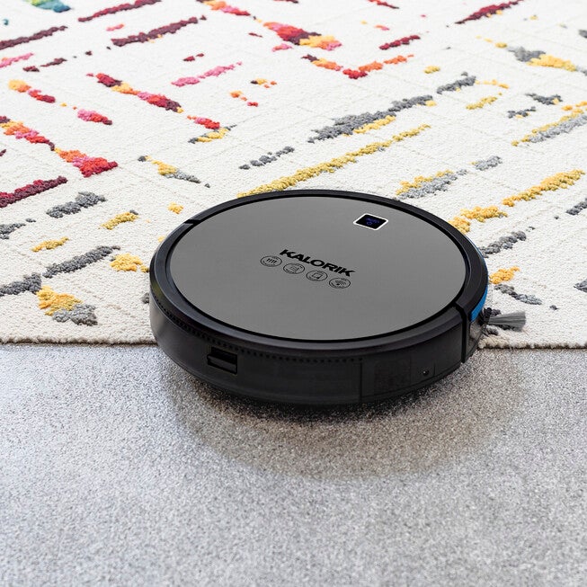 Kalorik Home Ionic Pure Air Smart Robot Vacuum, Black and Gray, , alternate image number 9