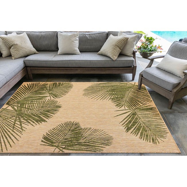 Liora Manne Carmel Palm Indoor/Outdoor Rug, , alternate image number null