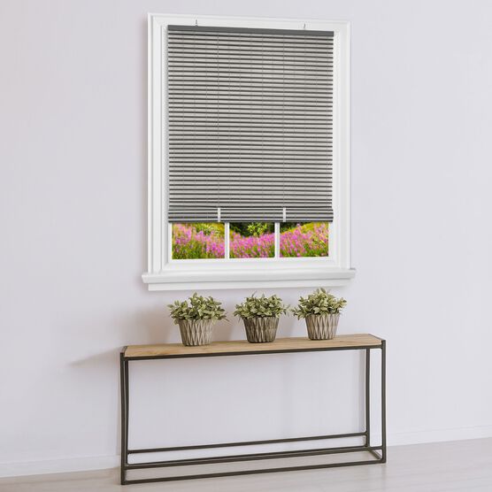 Cordless Veranda Vinyl Roll-Up Blind, Charcoal Silver, , on-hover image number null