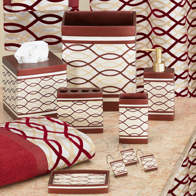 Harmony Soap Dish, BURGUNDY, hi-res image number 0