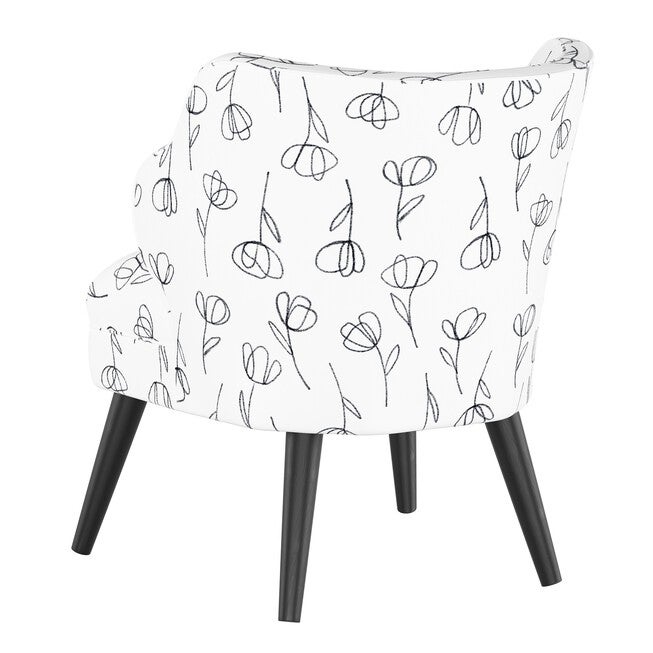 Contoured Tulips Modern Chair, , alternate image number null