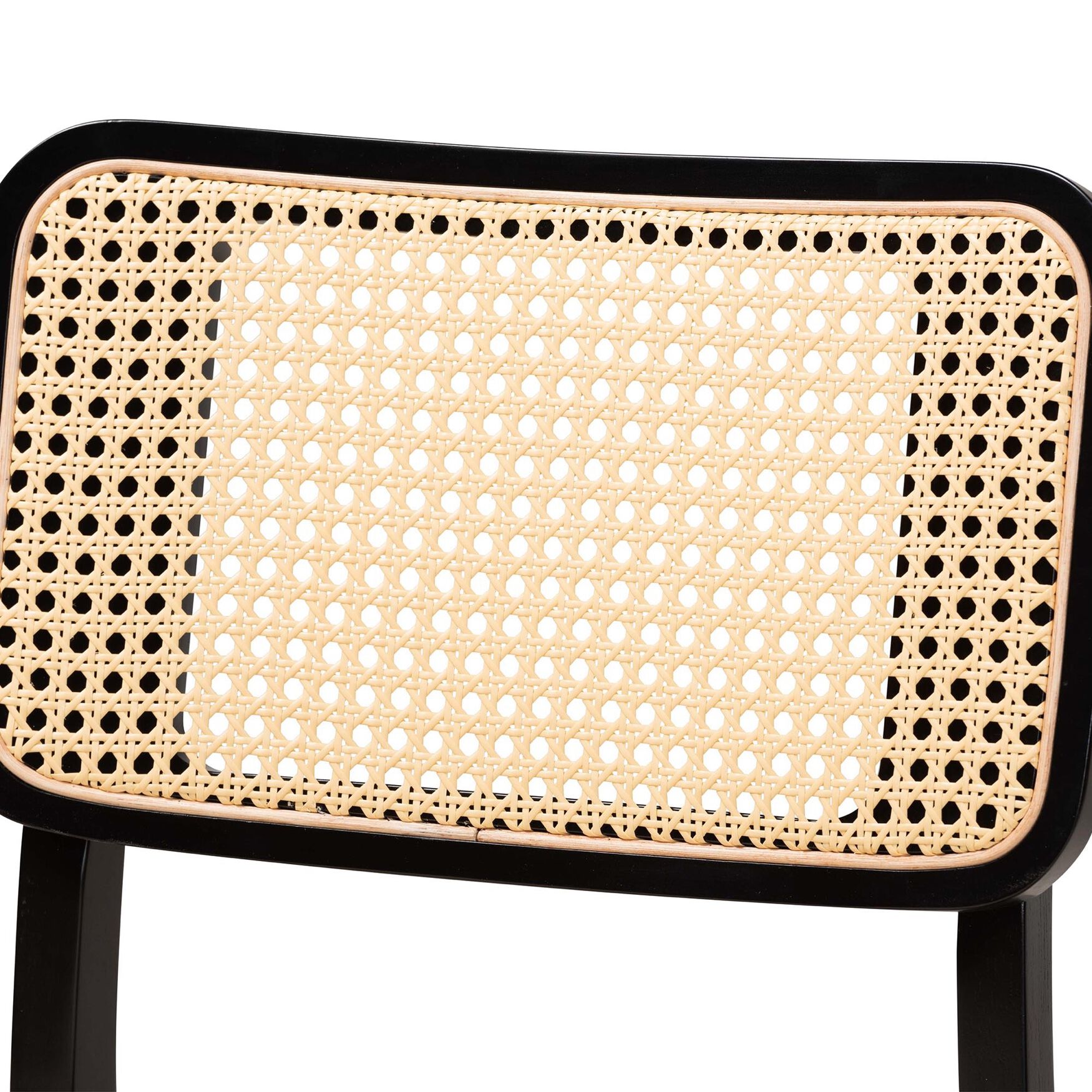 Dannon Mid-Century Modern Grey Fabric And Walnut Brown Finished Wood 2-Piece Dining Chair Set, , alternate image number 17