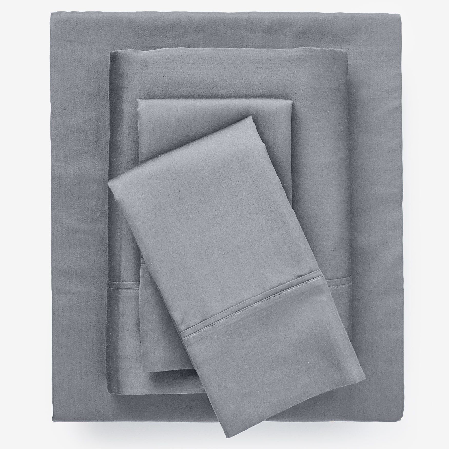 Bed Tite&trade; 500 Thread Count Sheet Set, GRAY, hi-res image number 0