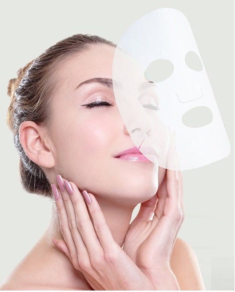Pink Diamond Collagen Facial Mask, PINK, hi-res image number 0