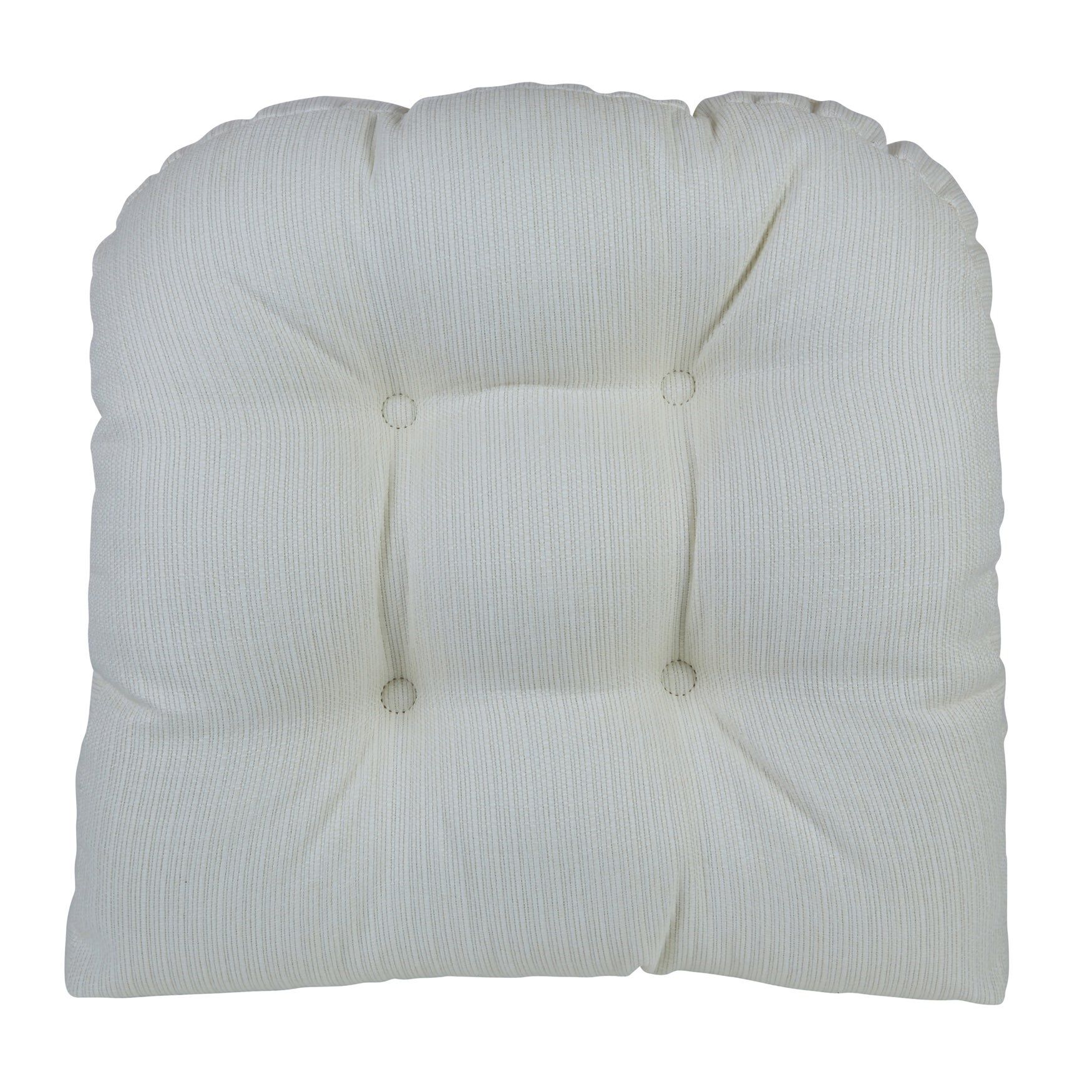 17 inches Omega Gripper Universal Chair Pads, IVORY, hi-res image number 0