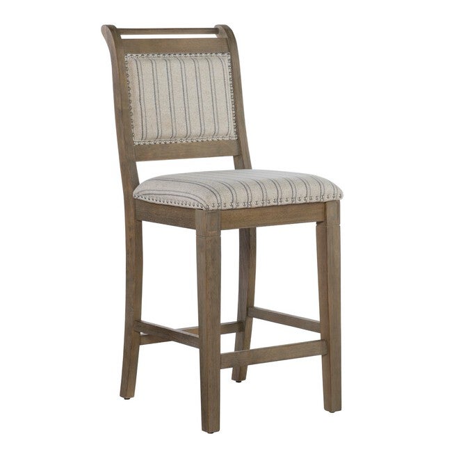 Edison 26 in Grey Counter Stool, GREY, hi-res image number 0