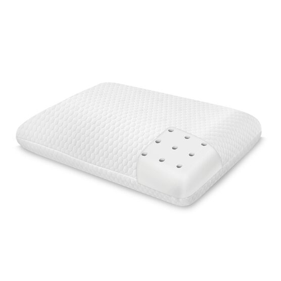 SensorPEDIC Essentials Memory Foam Gusseted Bed Pillow, WHITE, hi-res image number null