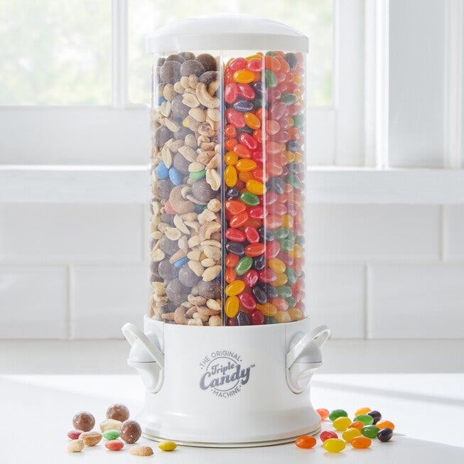 Original Triple Candy Machine Dispenser, WHITE, hi-res image number null