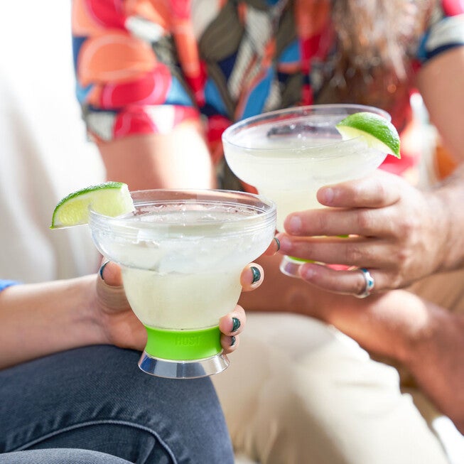 Margarita Freeze Cooling Cups In Green (Set Of 2) By, , on-hover image number 1