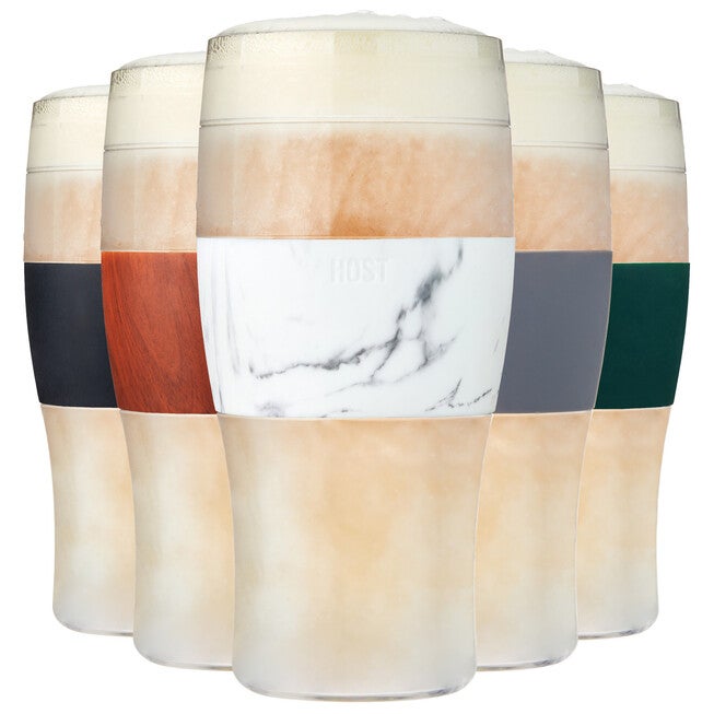 Beer Freeze Cooling Cups (Set Of 2) In Marble By, , alternate image number 9