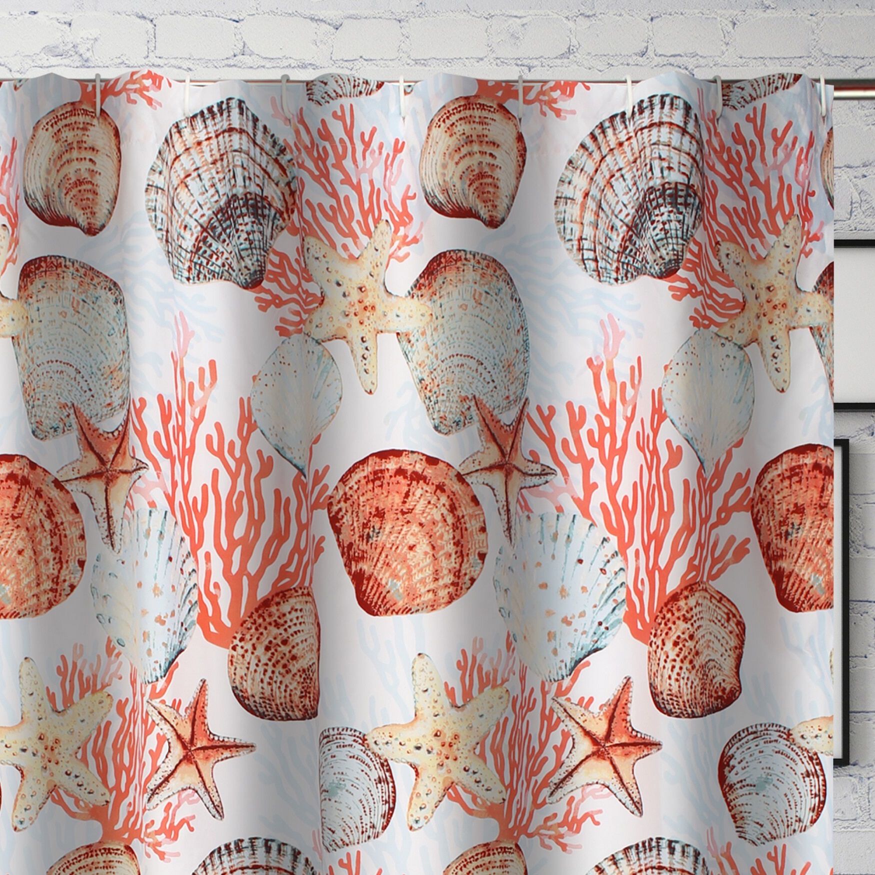 Beach Days Bath and Shower Curtain, , on-hover image number 1