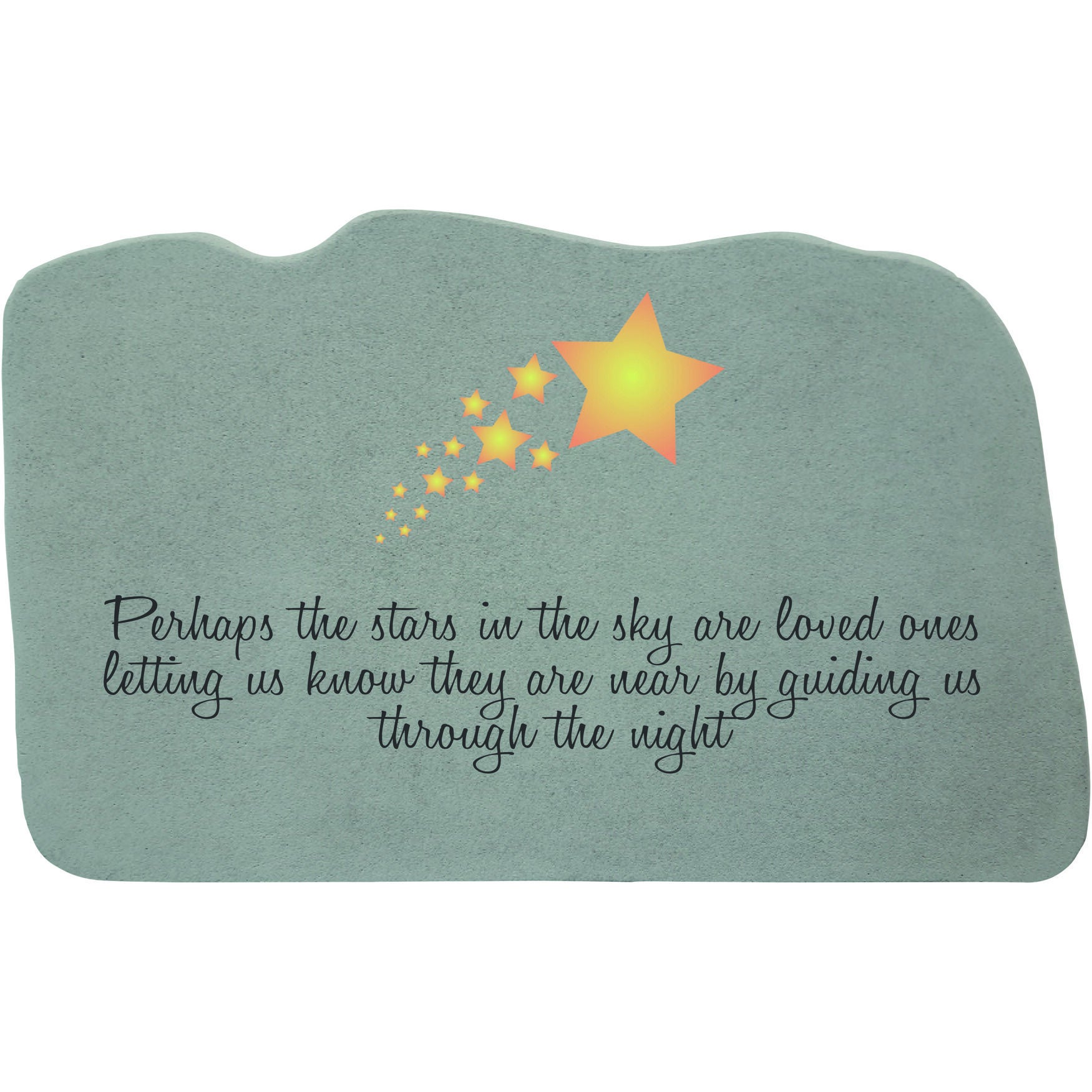 Perhaps The Stars Garden Memorial Accent Stone, GREY, hi-res image number 0