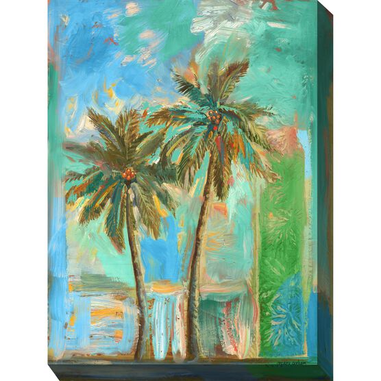 Modern Palms #2 Outdoor Wall Art, MULTI, hi-res image number null