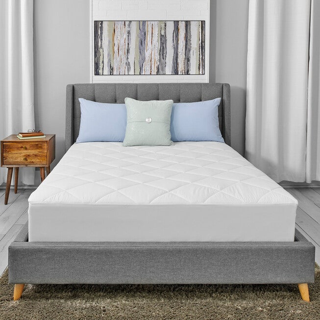 Sealy Healthy Nights Antimicrobial Mattress Pad, , on-hover image number null