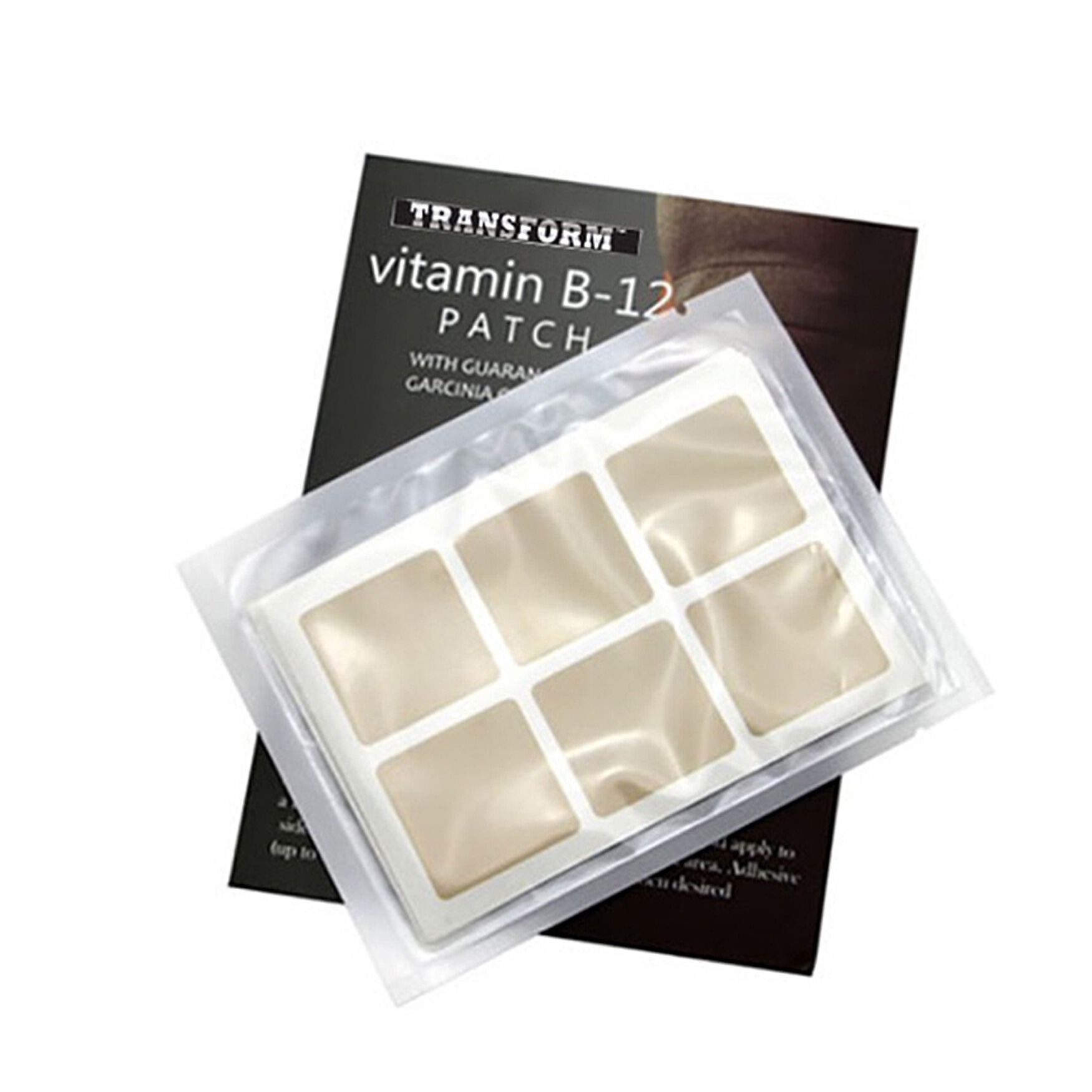 Transform Vitamin B-12 Guarana & Garcinia Cambogia Weight Loss Patches Wellness, , on-hover image number 1