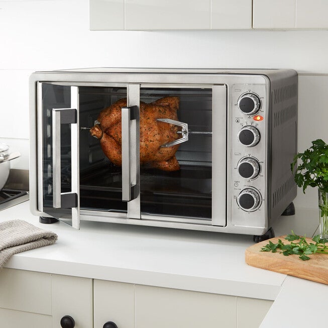 Double Door Convection Oven, STAINLESS, hi-res image number null