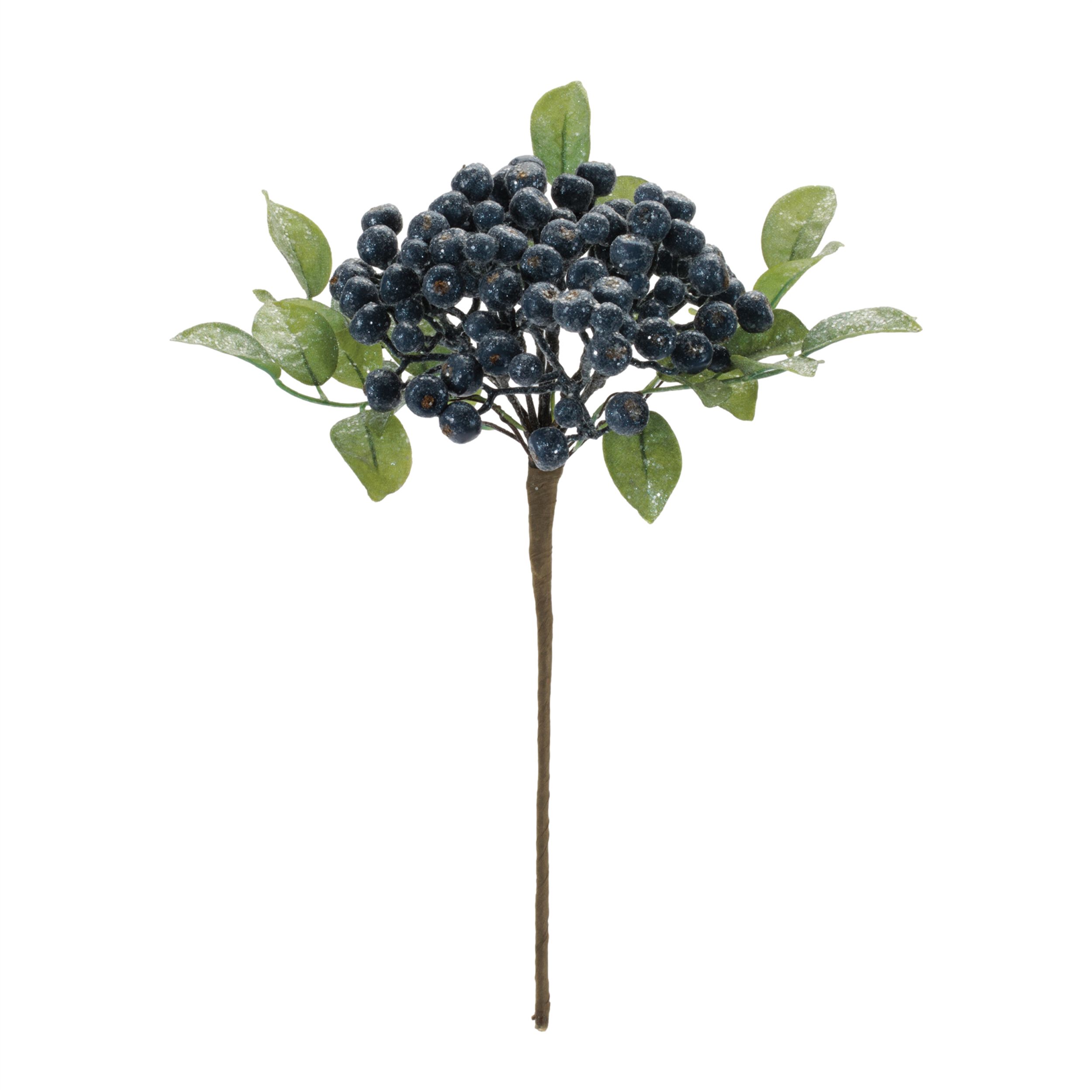 Frosted Berry Cluster (Set of 2), BLUE GREEN, alternate image number 3