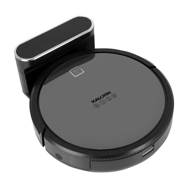 Kalorik Home Ionic Pure Air Smart Robot Vacuum, Black and Gray, GREY, hi-res image number 0