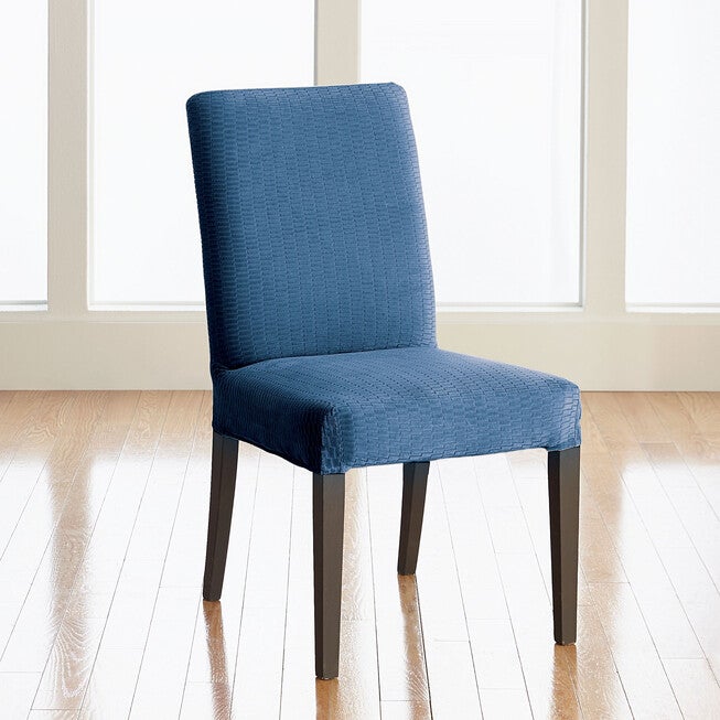 BH Studio Brighton Stretch Dining Room Chair Slipcover, , on-hover image number null