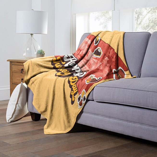 Wb Friends Turkey Head Silk Touch Throw Blanket, , alternate image number 3